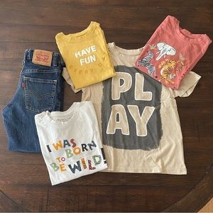 BOYS 6T LEVI’s CLOTHING BUNDLE